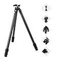 Acquista il Shooting Tripod Scout Series! 🎯 Ottieni un sistema completo e leggero in fibra di carbonio, perfetto per cacciatori e tiratori.